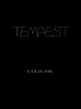 Tempest (rev 1) screen shot title